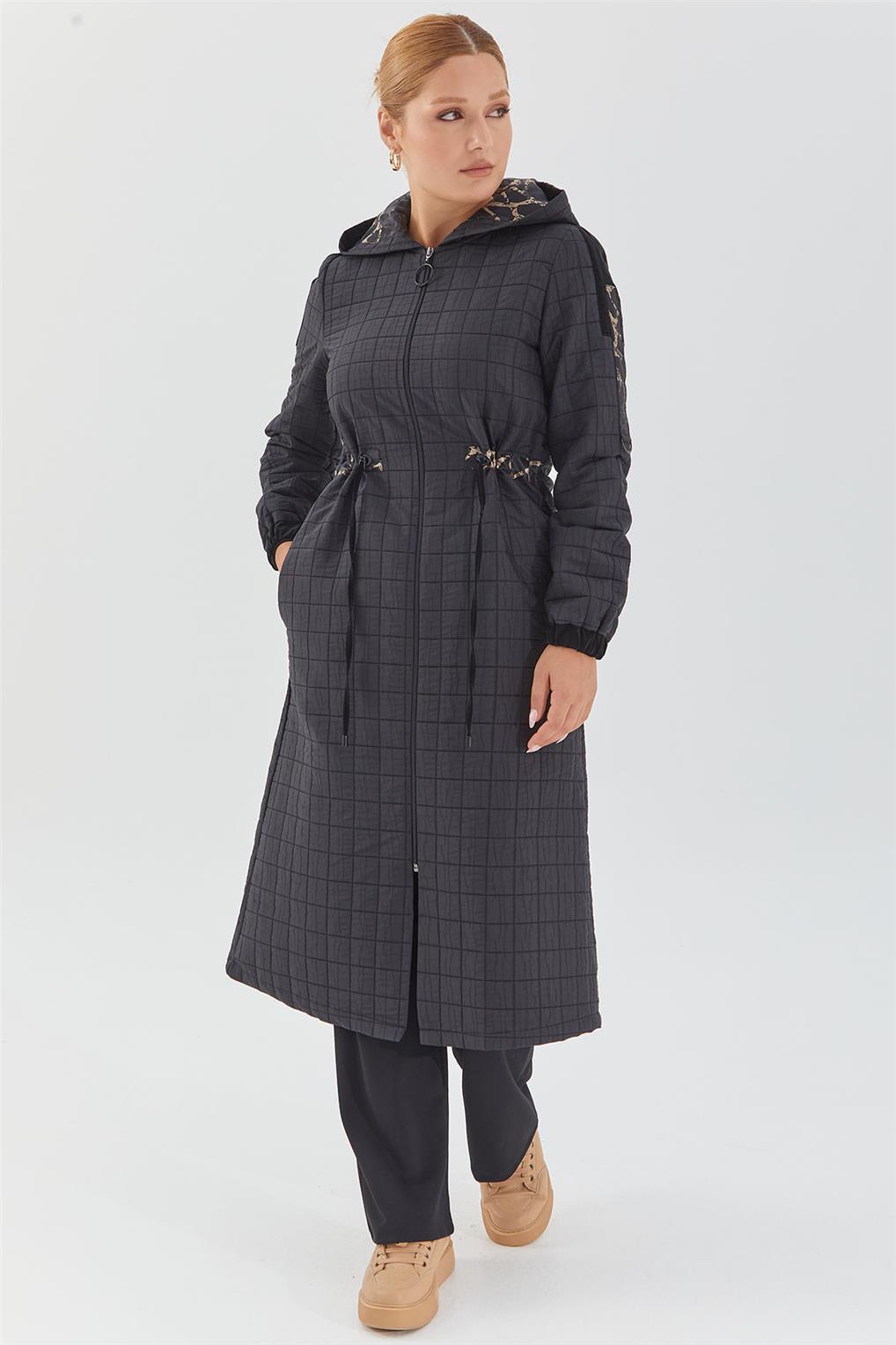 SİTAREKAPŞONU ORGANİZE GİY ÇIK 3174- Siyah