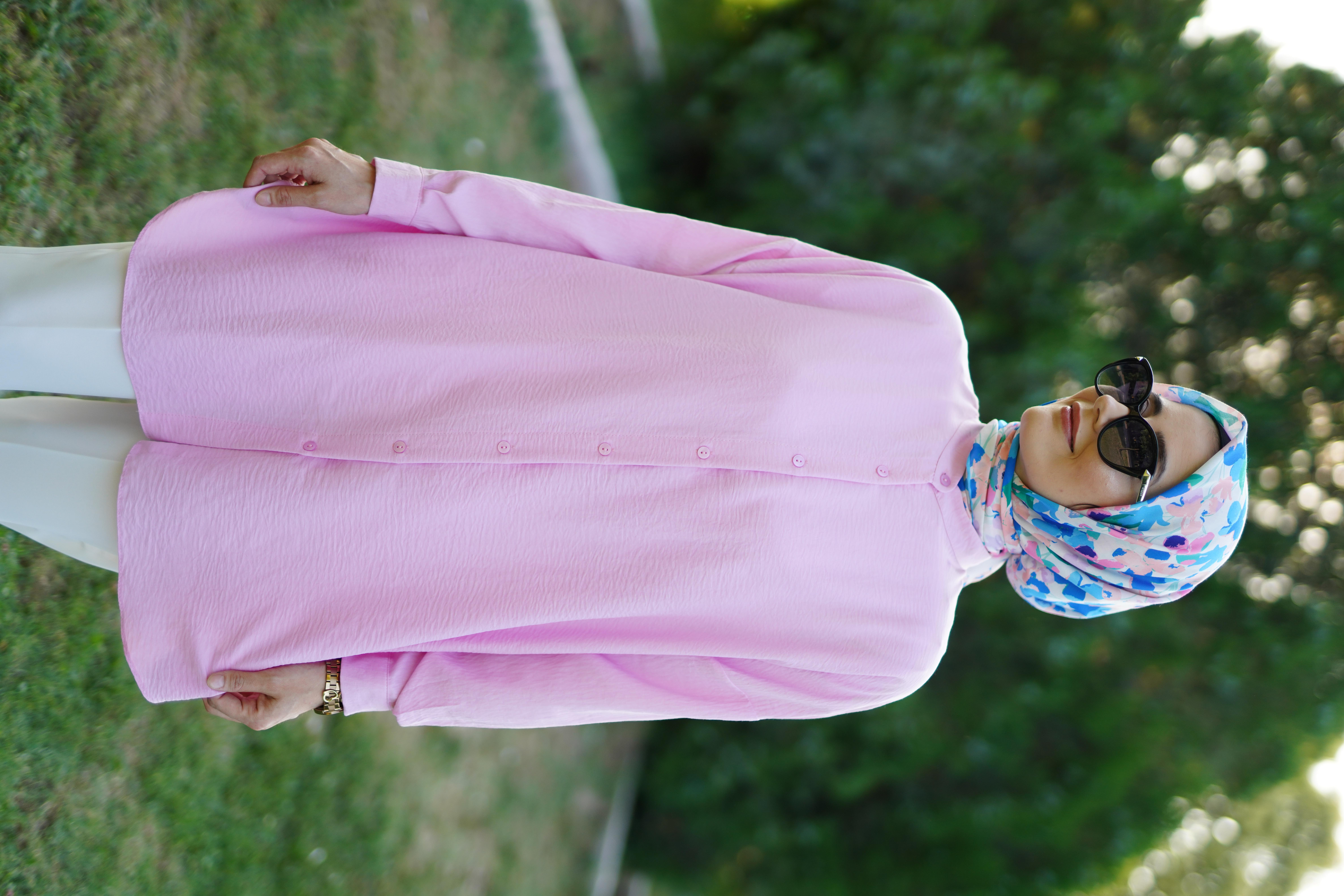Ada Gömlek Soft Pembe