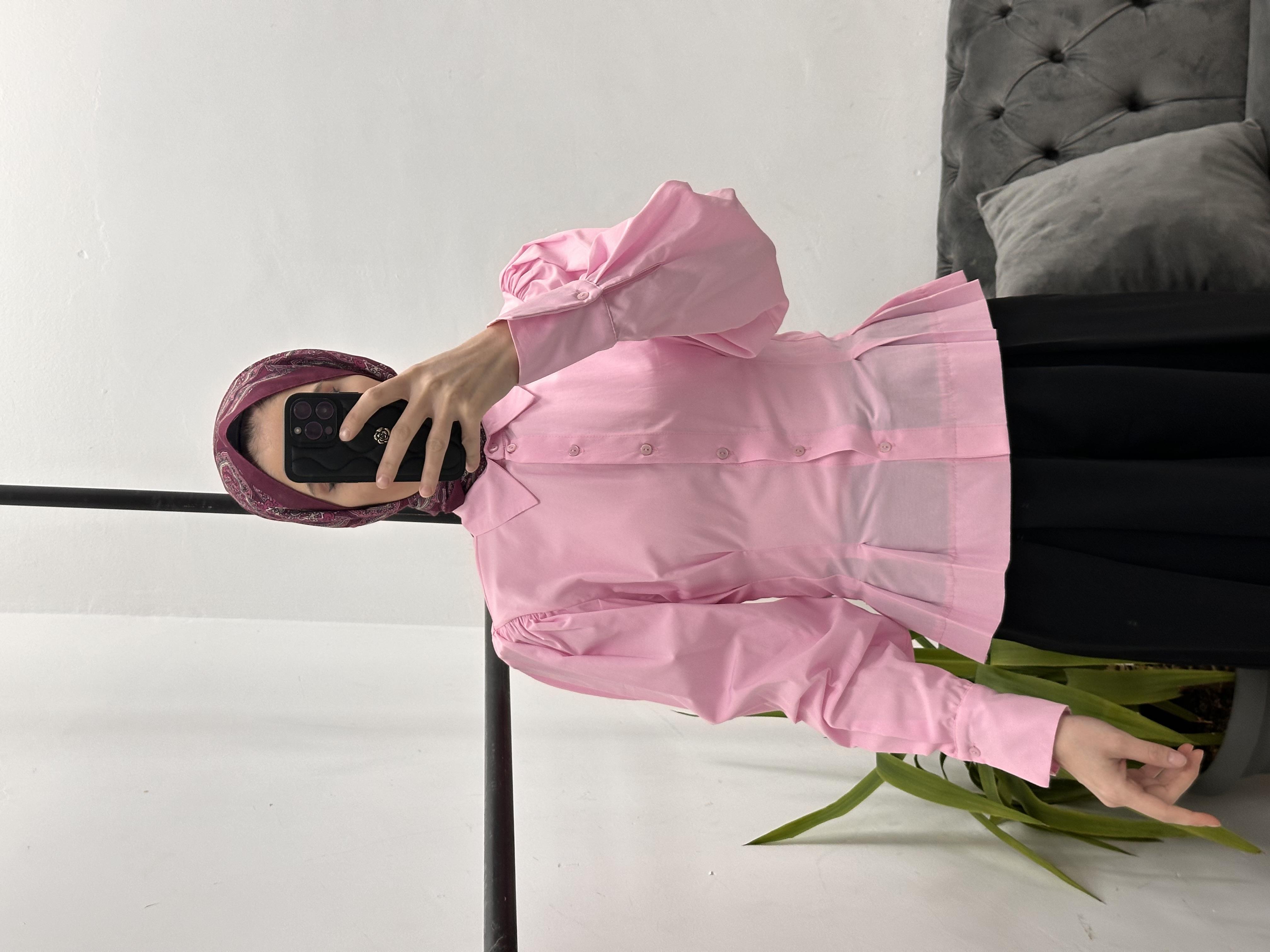 Fit Bluz Pembe