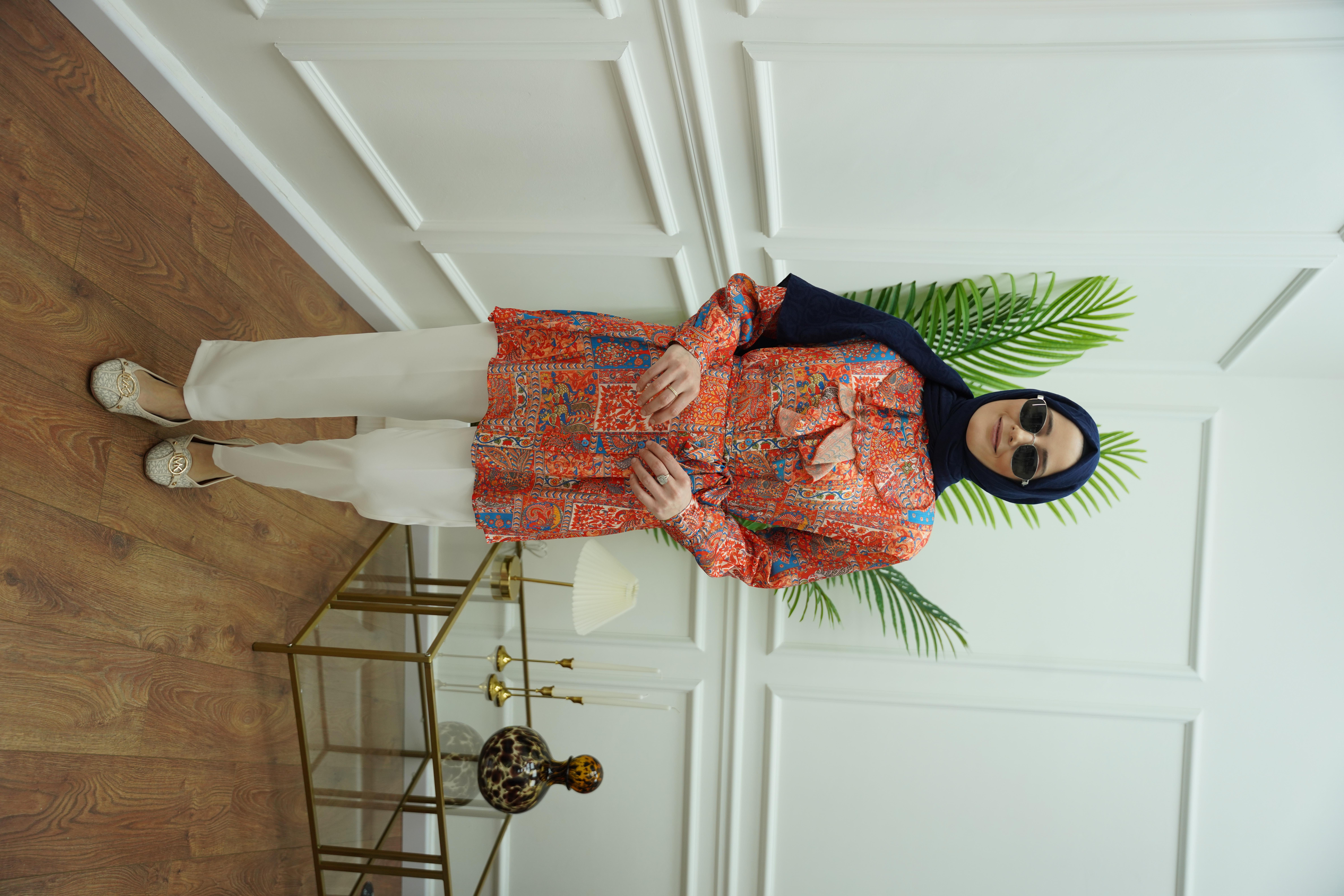 Kumsal Oranj Gömlek