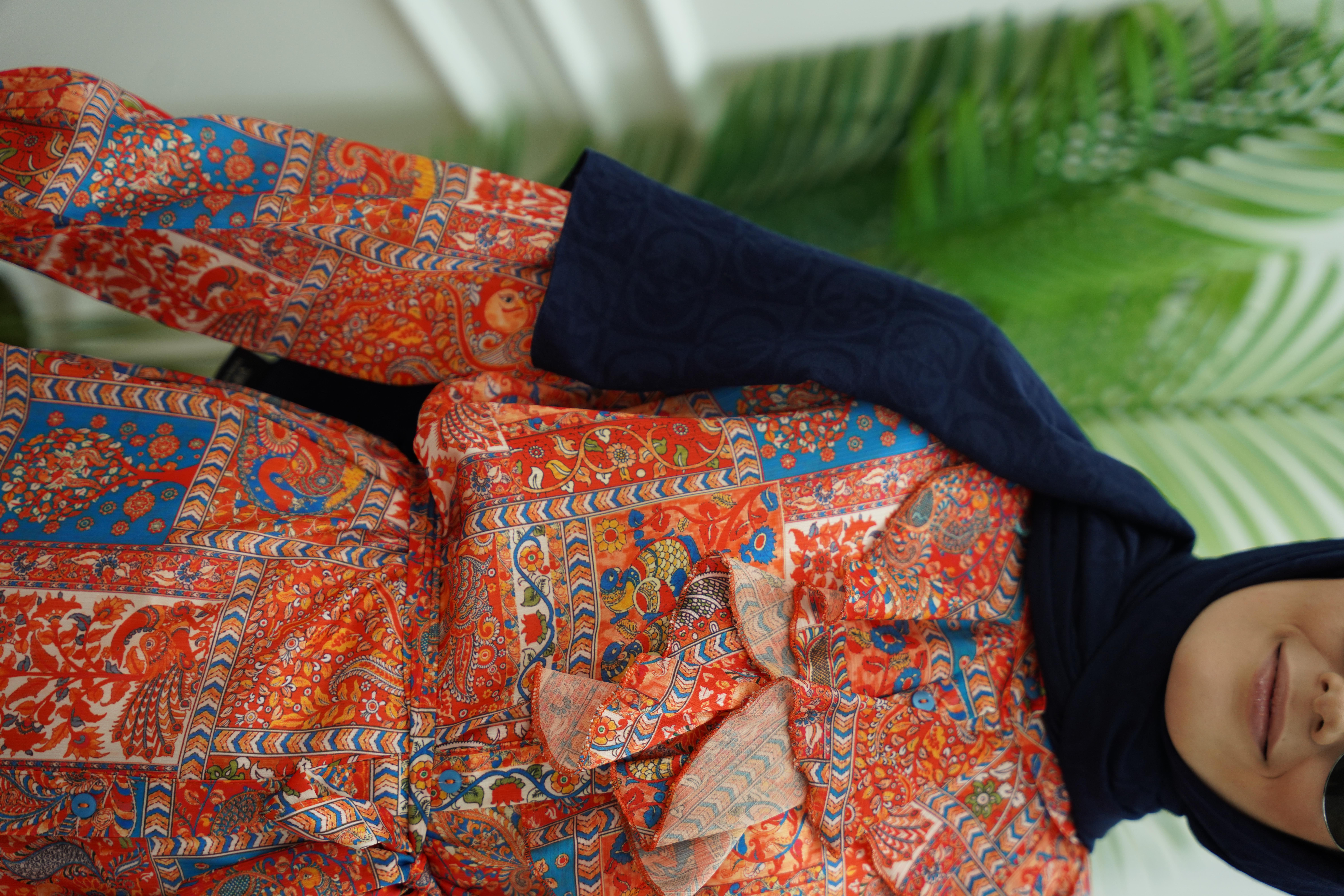 Kumsal Oranj Gömlek