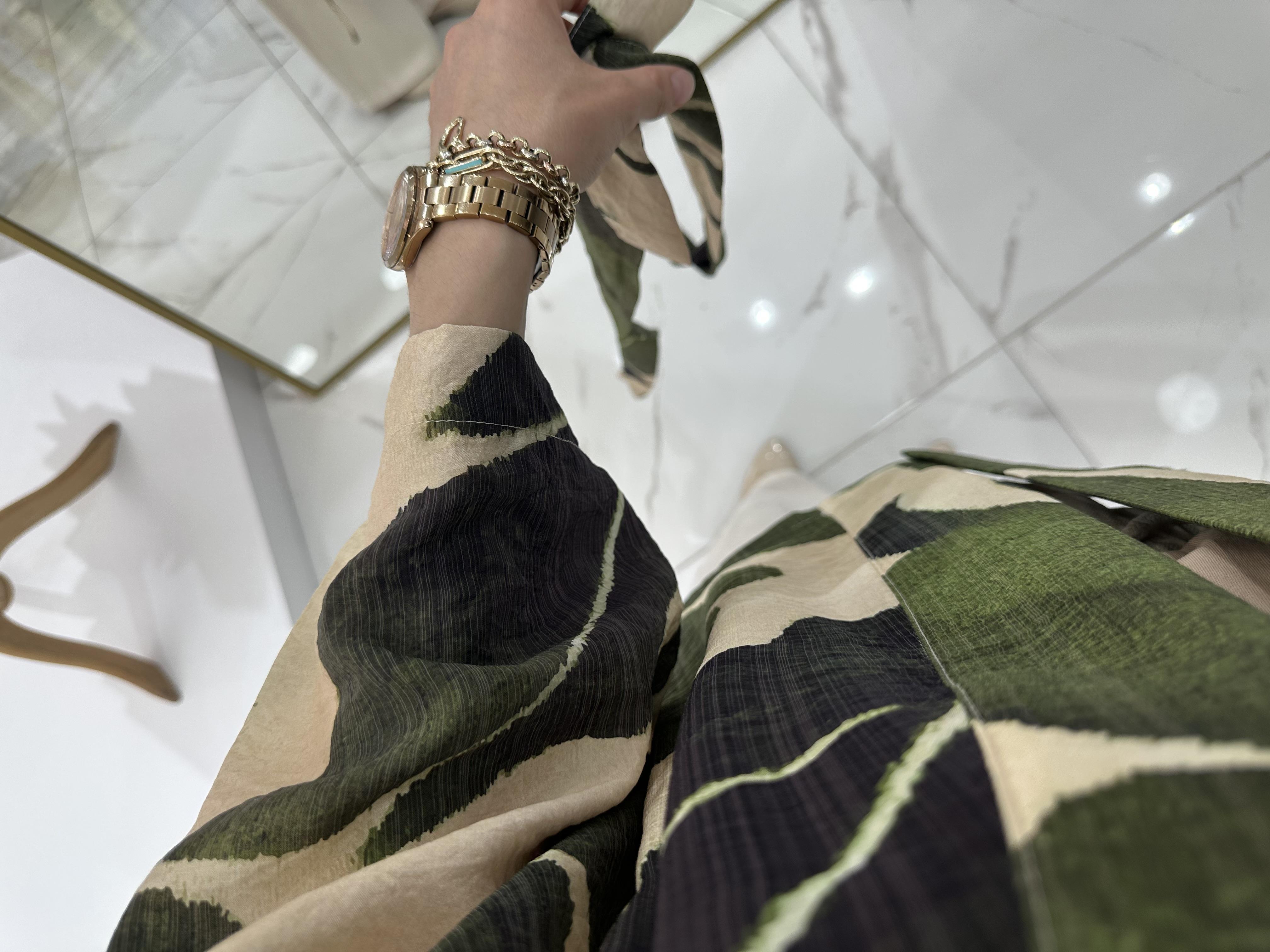 Palmiye Kimono Yeşil
