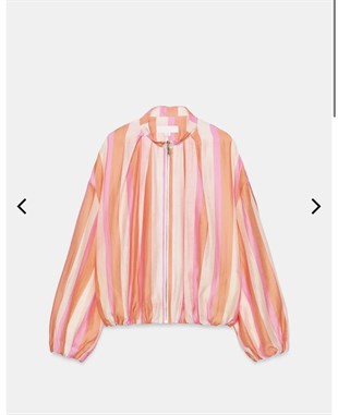 1706 Zara Muadil Renkli Ceket