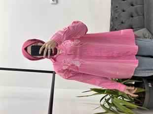 3481 Ayşin Gömlek Pembe
