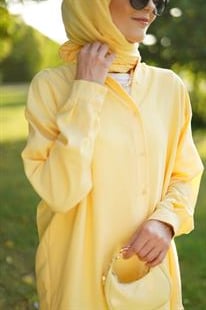 Ada Gömlek Soft Sarı