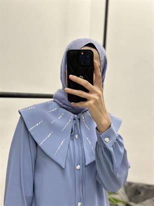 Alya Gömlek Soft Mavi