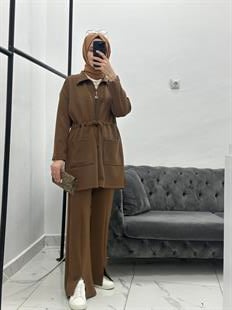 Bağcıklı Takım Kahve