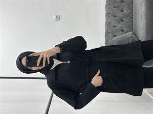 Bağcıklı Takım Siyah 