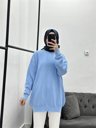 Basic Triko Bebe Mavi