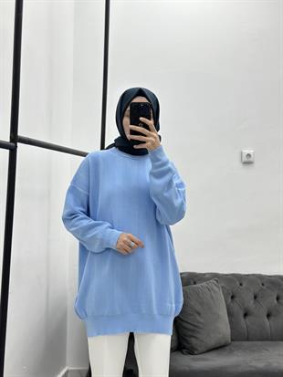 Basic Triko Bebe Mavi