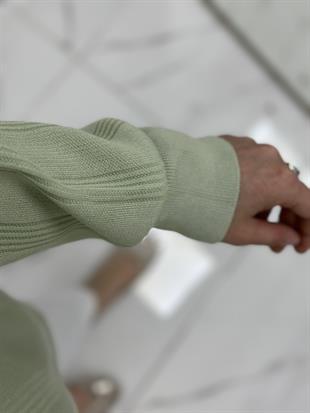 Basic Triko Su Yeşili