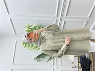 Boncuk İşlemeli Gömlek Adaçayı