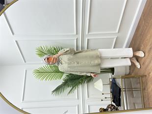 Boncuk İşlemeli Gömlek Adaçayı