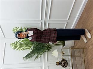 Ekose Gömlek Kırmızı