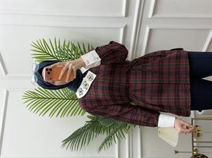 Ekose Gömlek Kırmızı