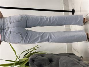 Kesik Paça Buz Mavi