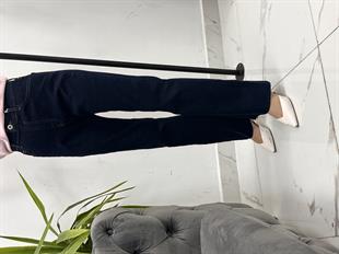 Kesik Paça Koyu Mavi