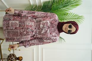 Kumsal Bordo Gömlek