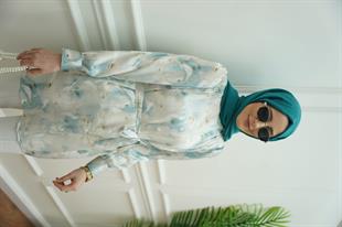 Masal Çini Turkuaz Gömlek 