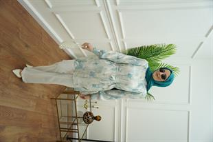 Masal Çini Turkuaz Gömlek 