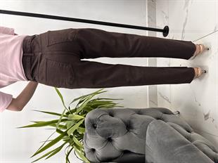 Mom Fit Koyu Kahve Kot