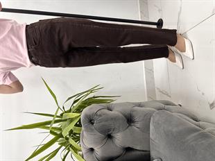 Mom Fit Koyu Kahve Kot