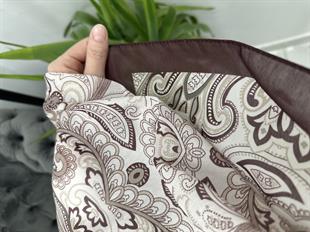 Rustik Şal Koyu Kahve