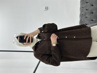 Tüvit Pırlanta Gömlek Acı Kahve