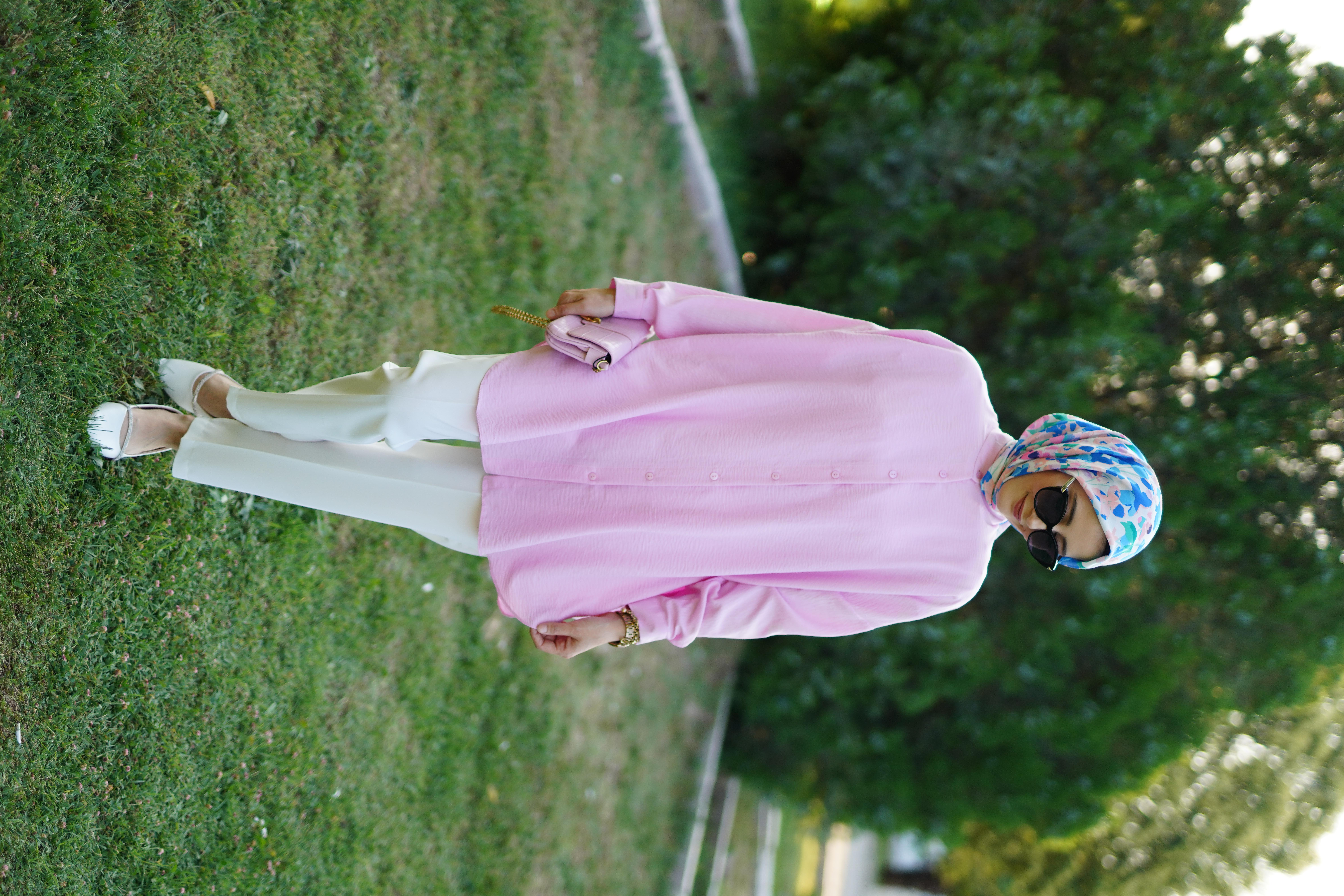 Ada Gömlek Soft Pembe