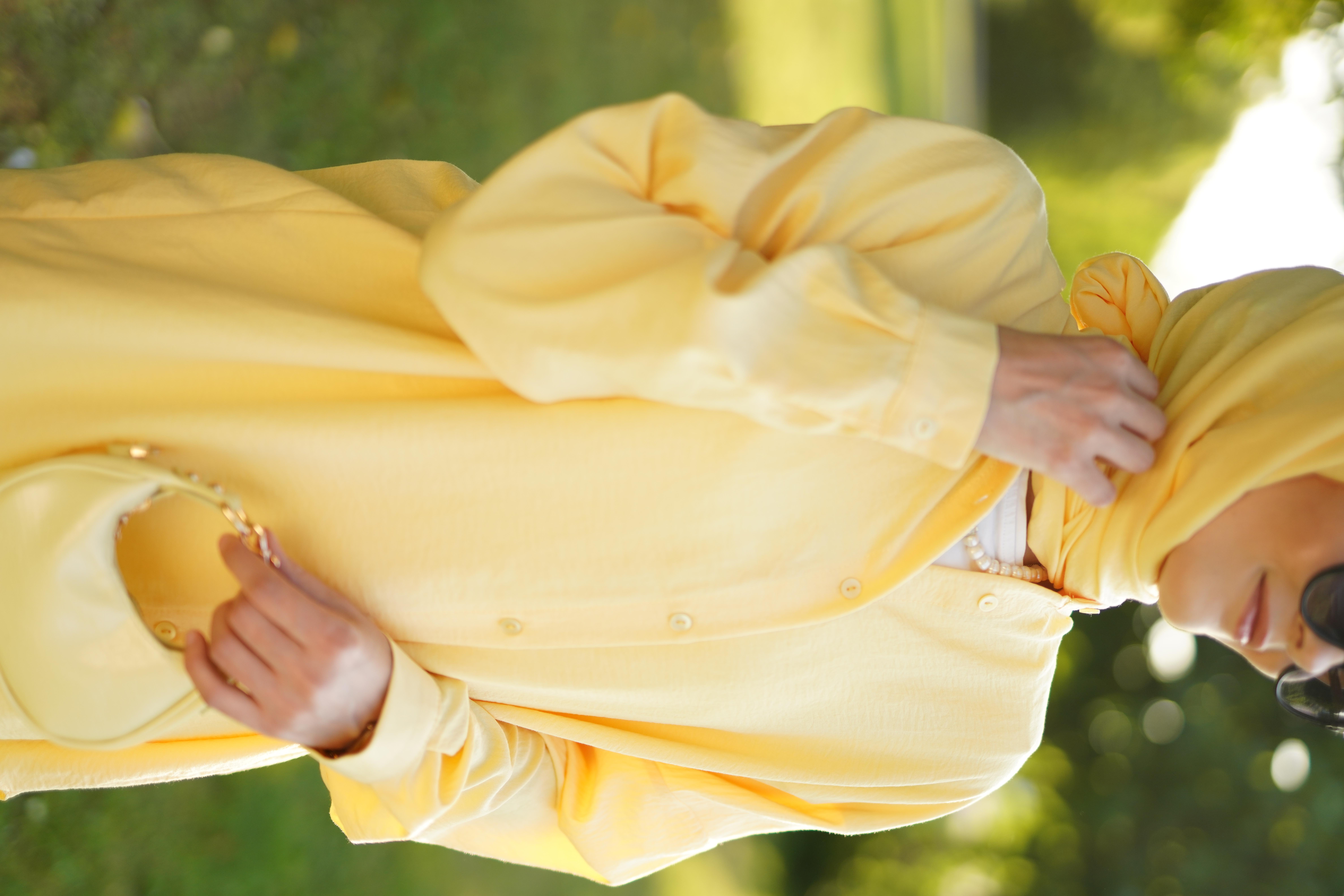 Ada Gömlek Soft Sarı