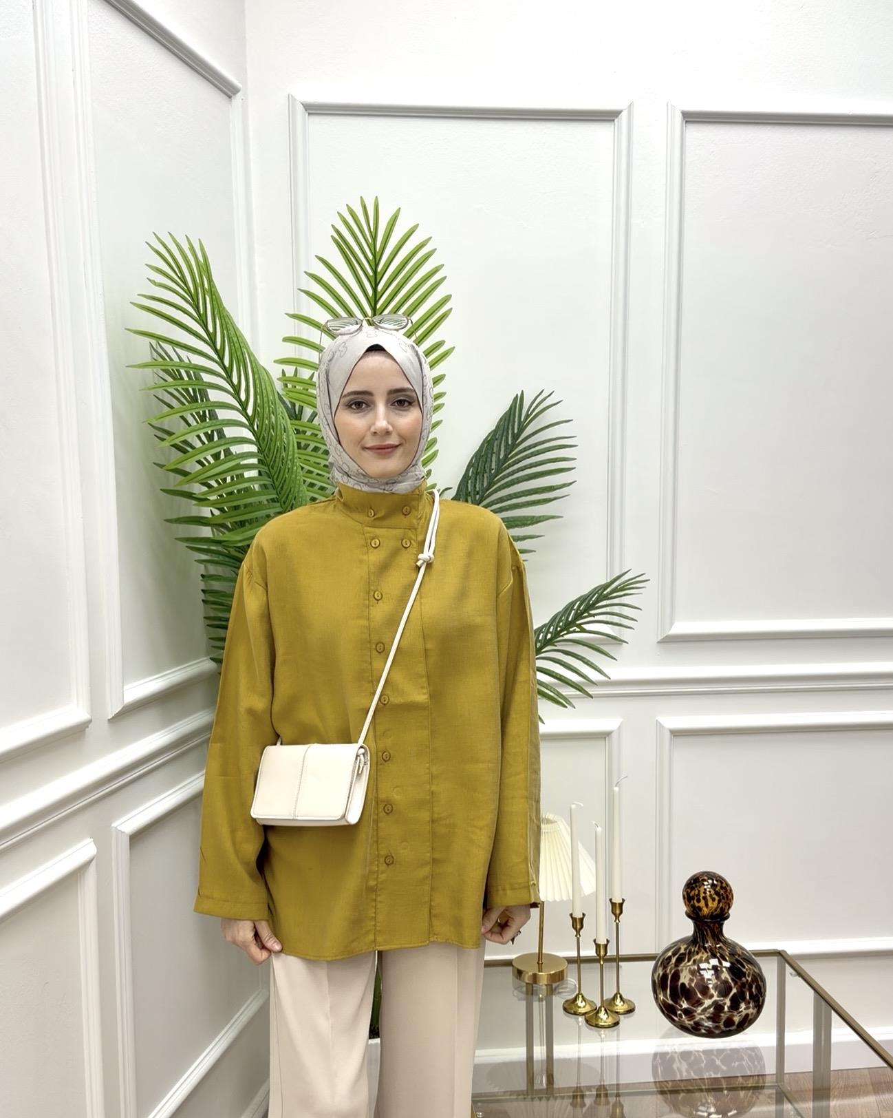 Korea Gömlek Safran