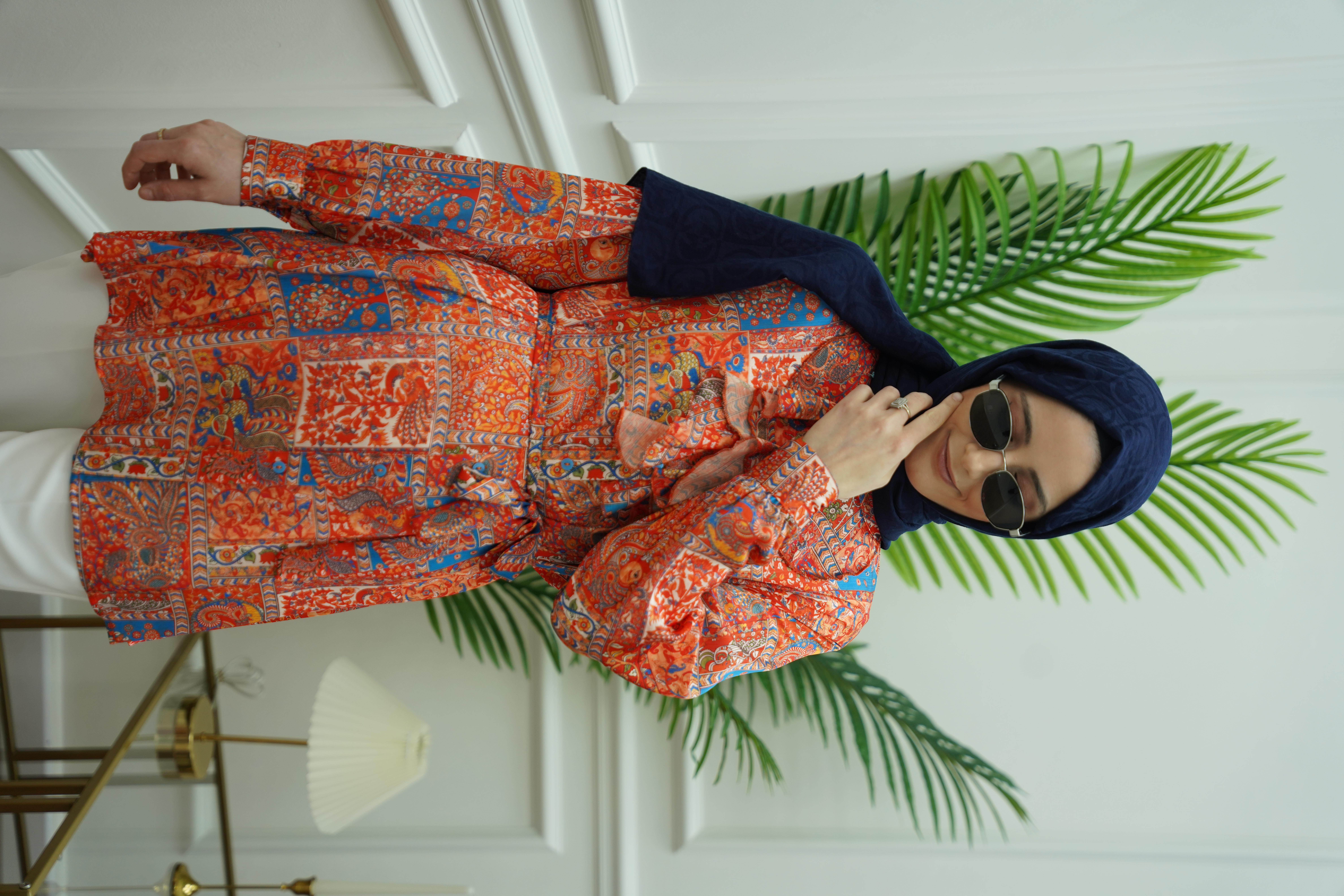 Kumsal Oranj Gömlek