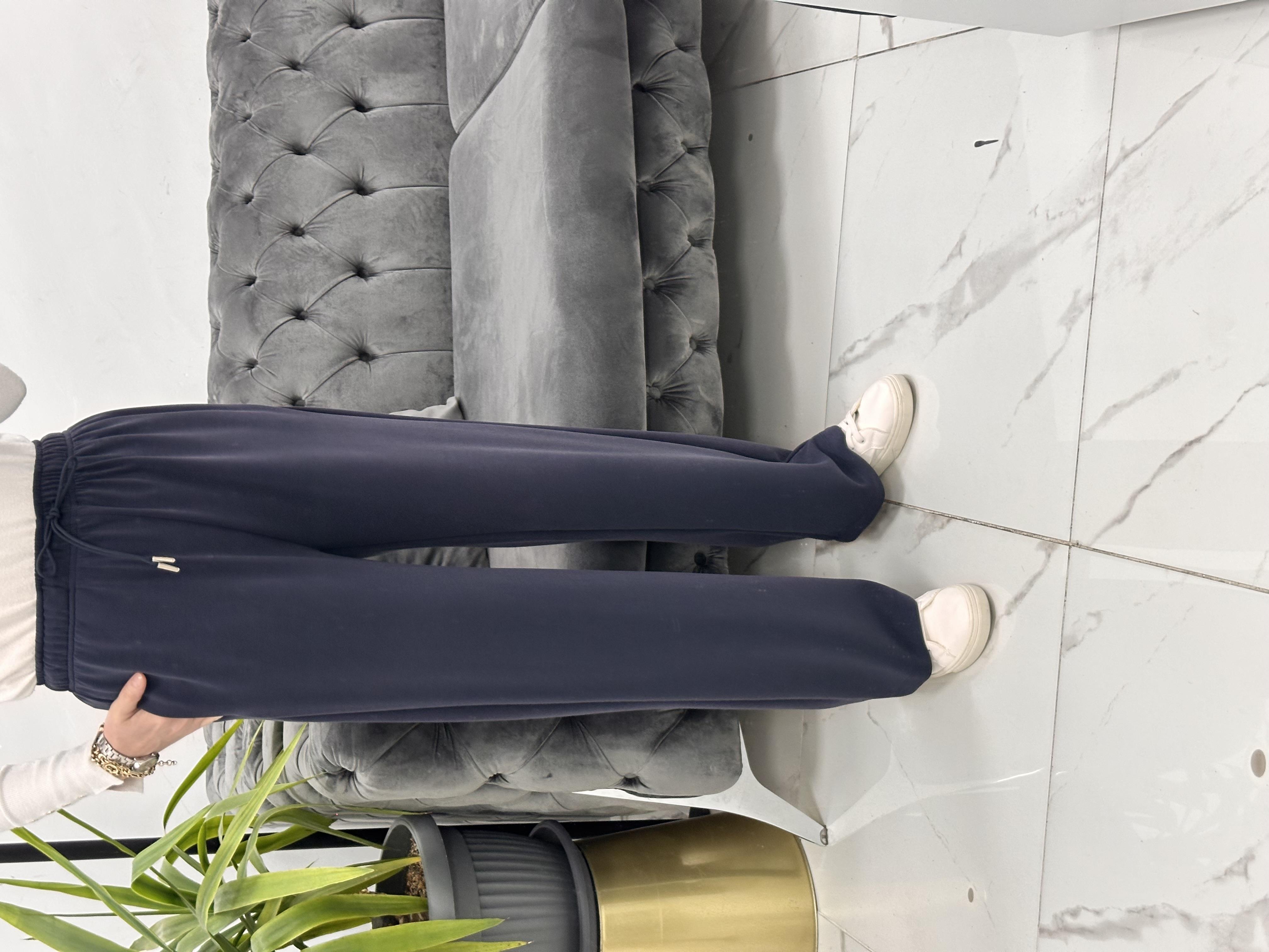 Modal Bol Pantolon Lacivert