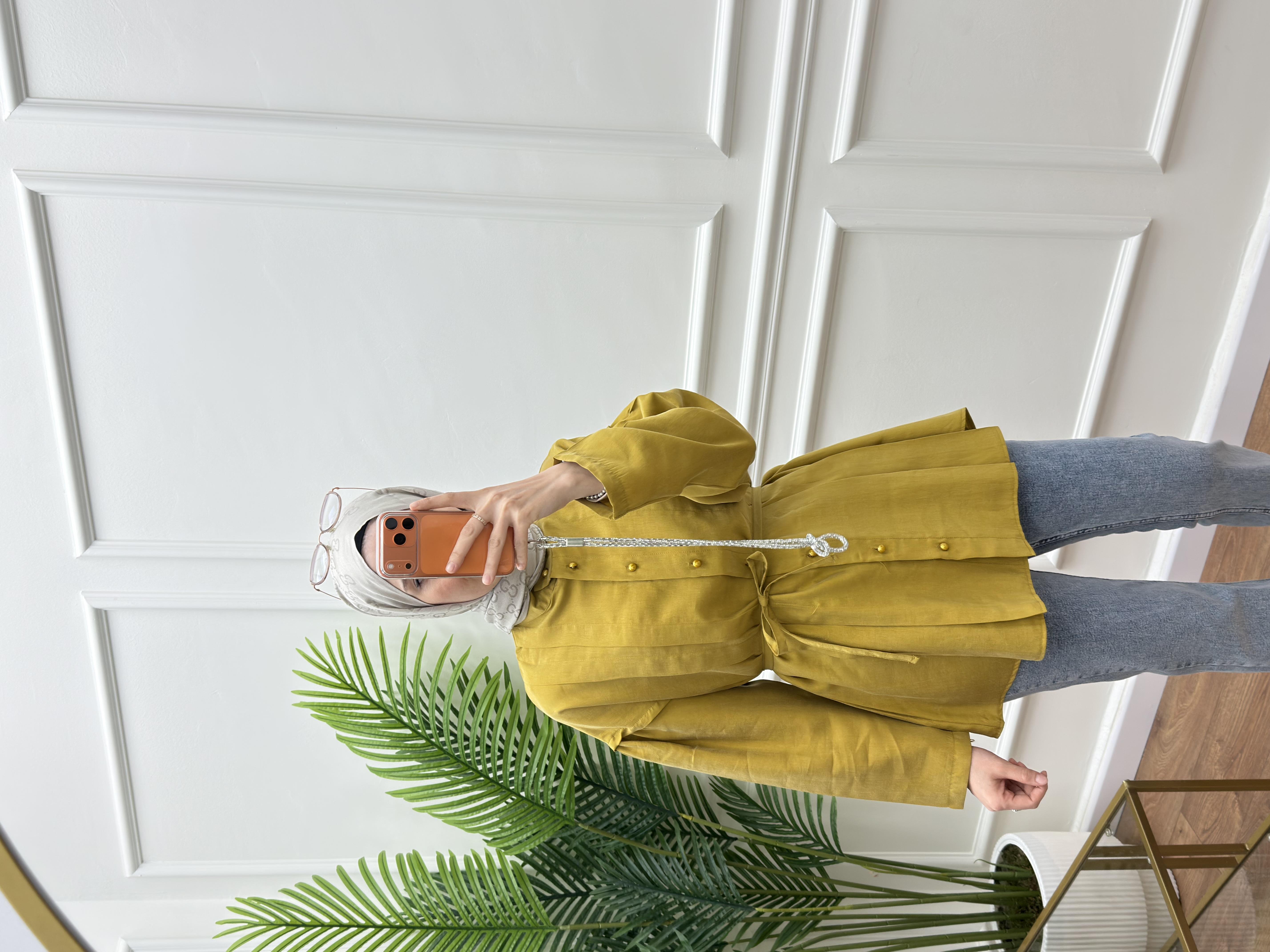 Pensli Gömlek Safran