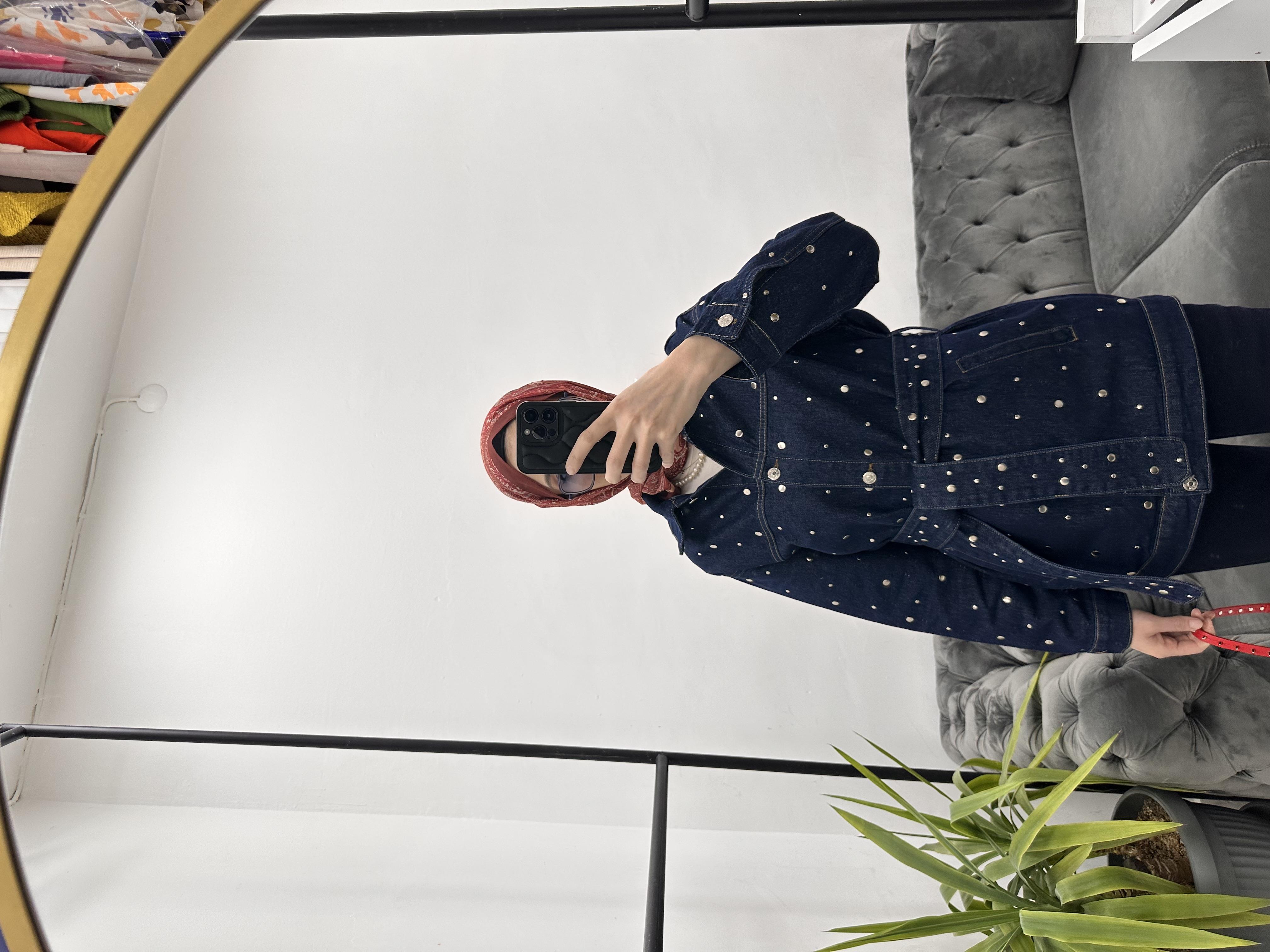 Rins Denim Koyu Ceket