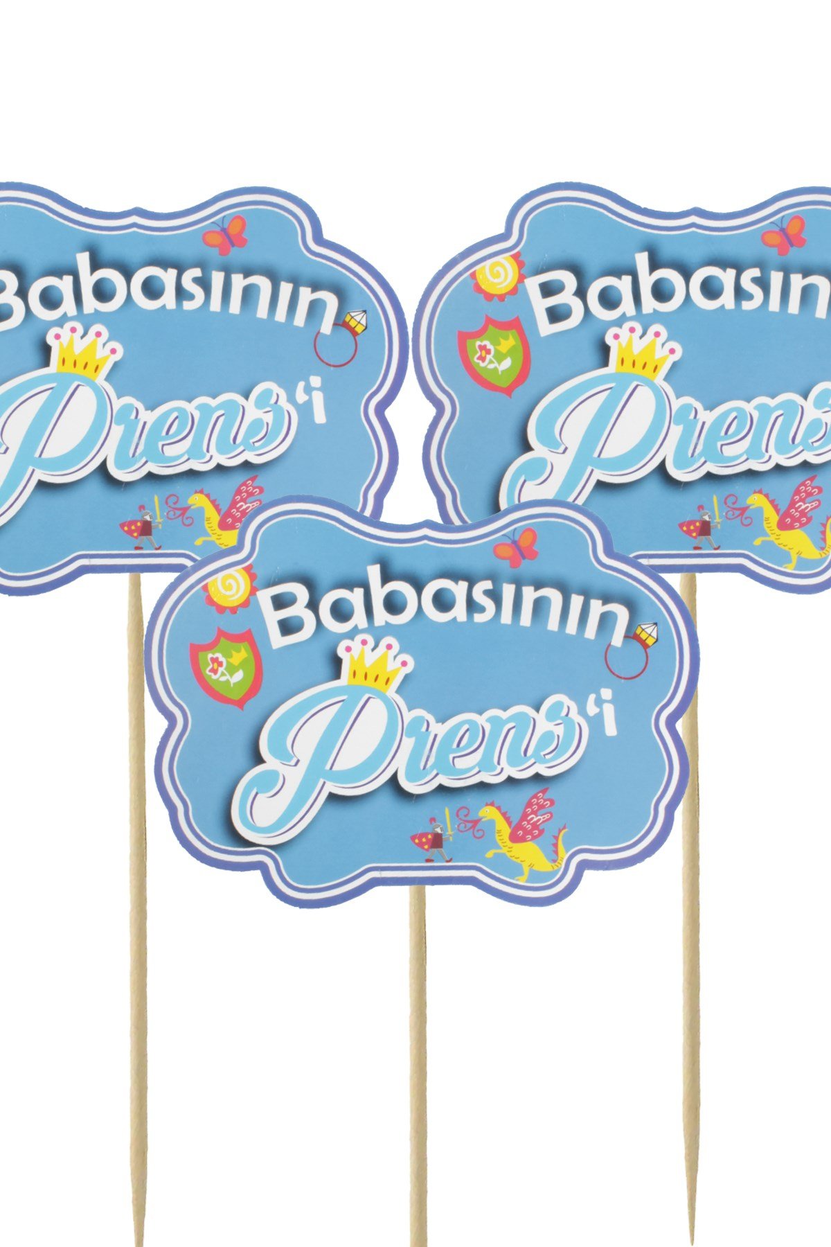 Babasının Prensi Yazılı Konuşma BalonuPartistST4023