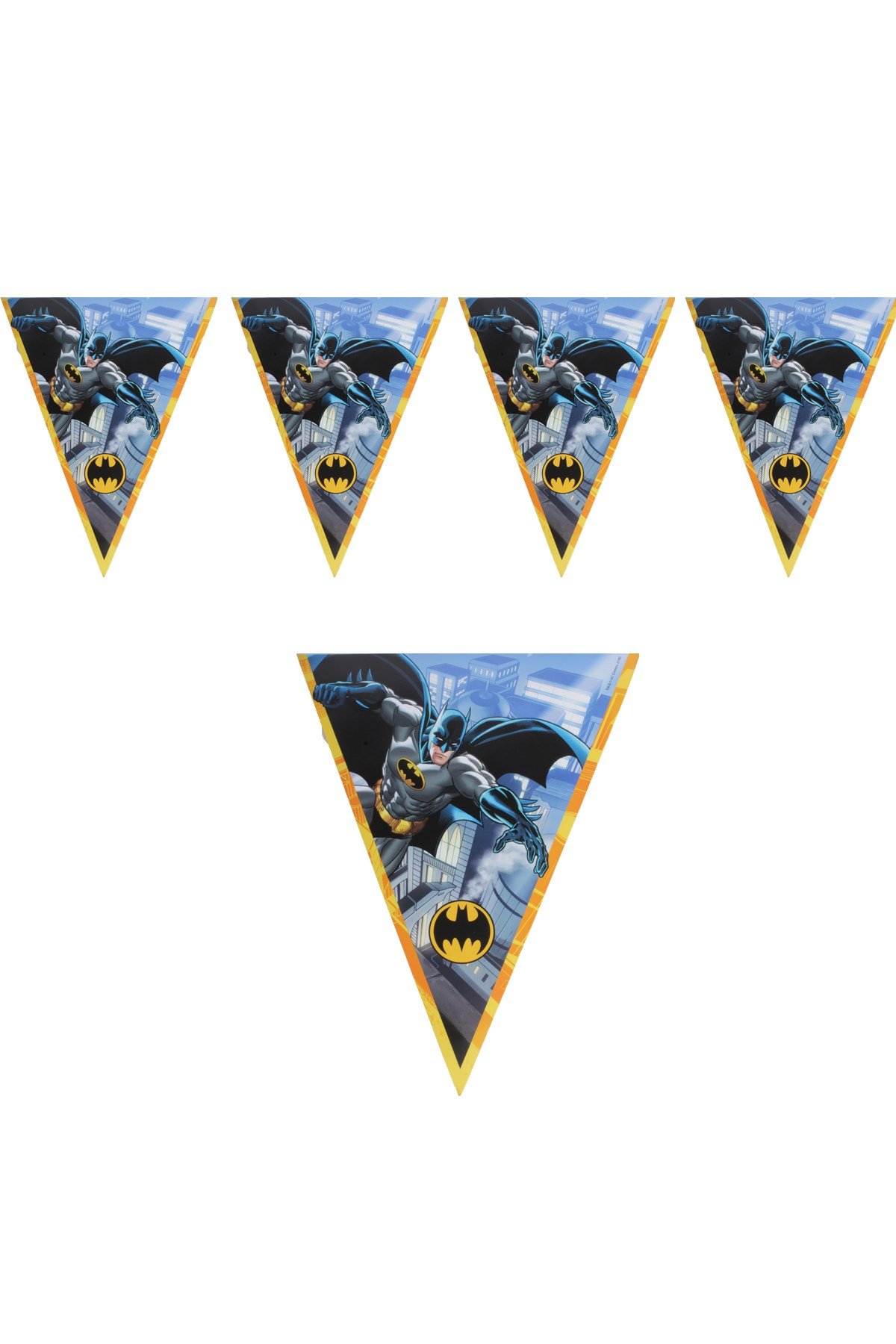 Batman Lisanslı Üçgen Flama 320cmPartistST1818