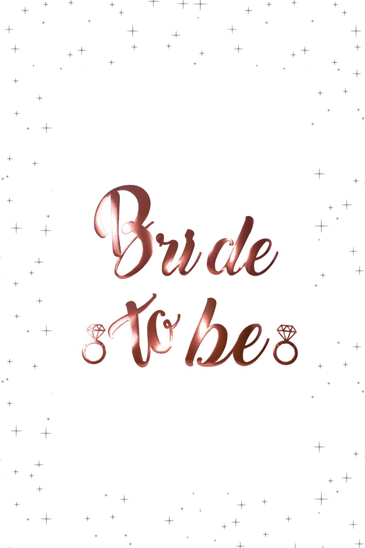 Bride To Be Gold Rose (Bronz) Banner 162cmPartistST1767