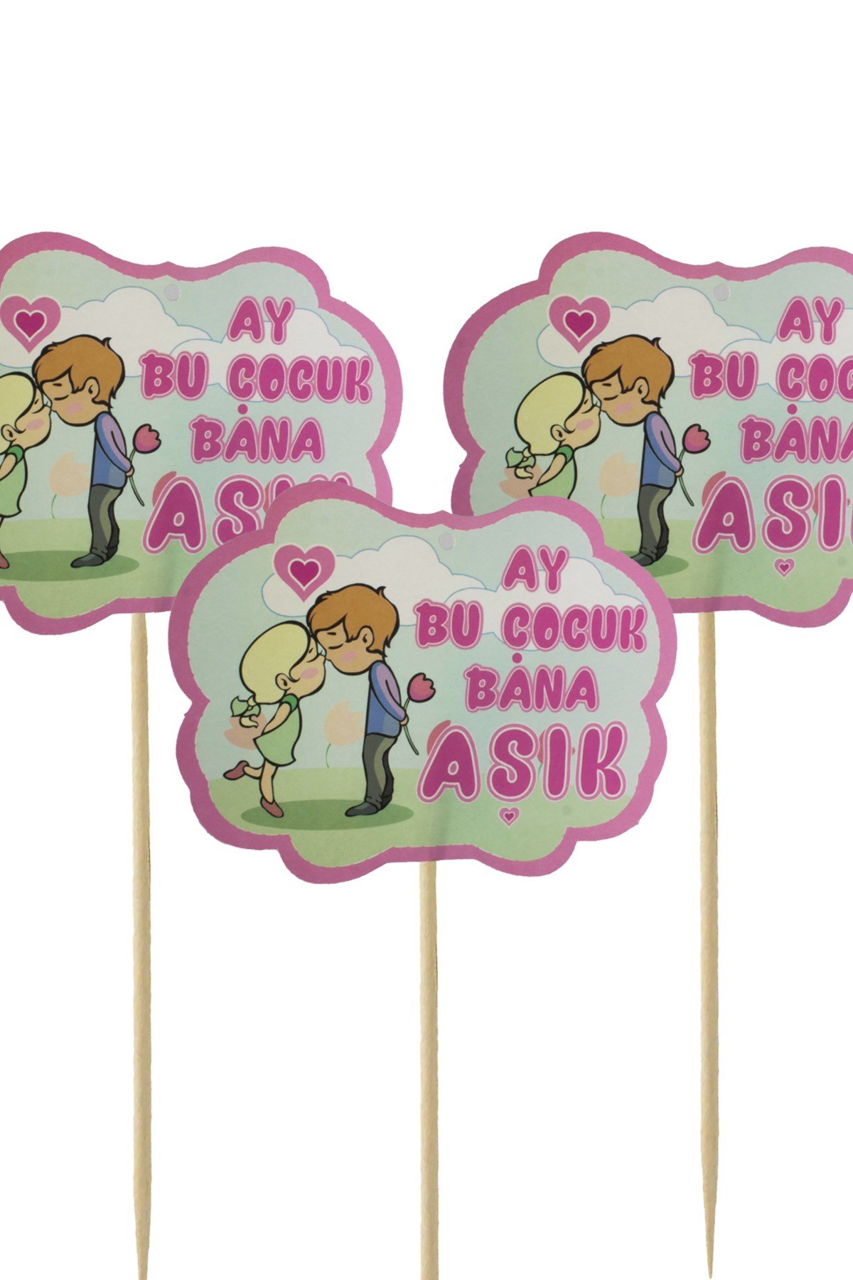 Bu Çocuk Bana Aşık Yazılı Konuşma BalonuPartistST4031