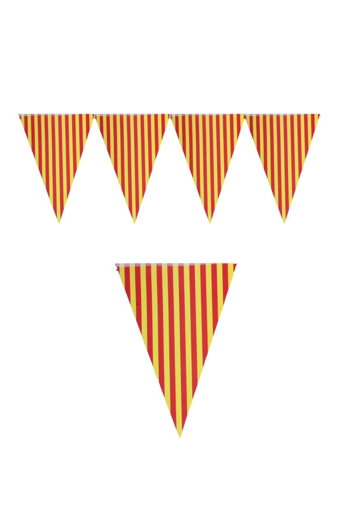 Galatasaray Temalı Üçgen Flama 200cmPartistST1859