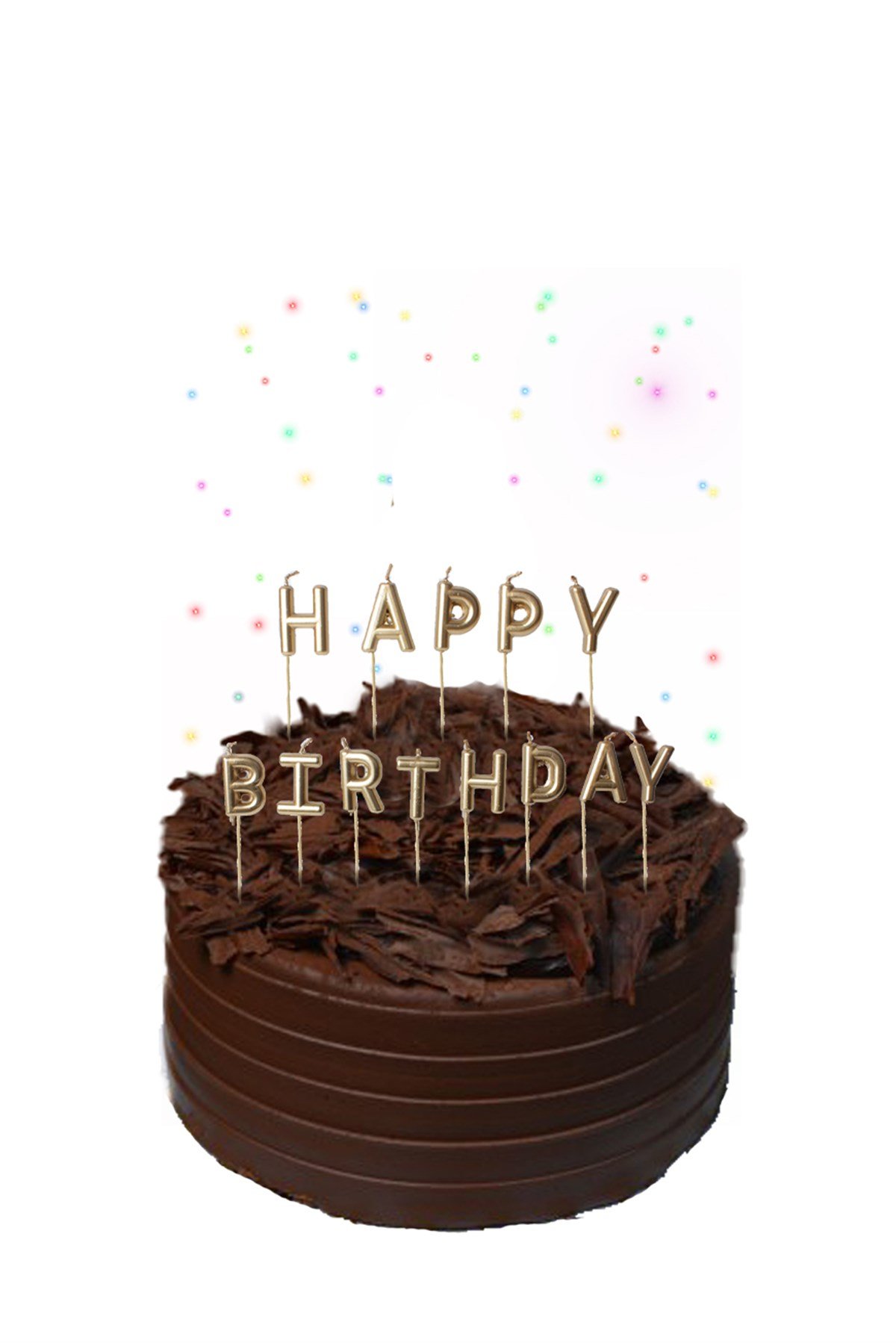 Happy Birthday Pasta Mumu Gold HarfPartistST3018