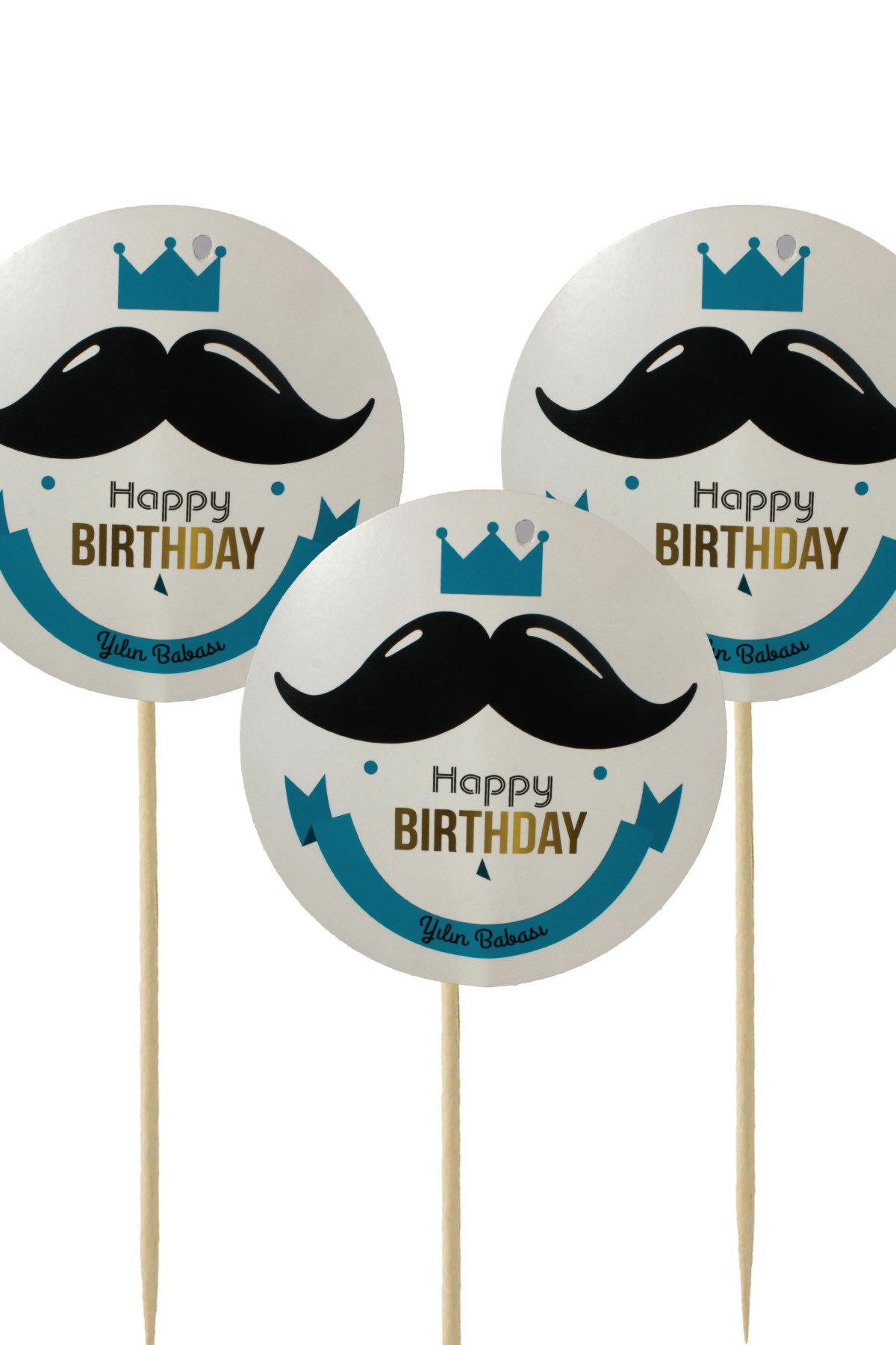 Happy Birthday Yılın Babası Temalı Konuşma BalonuPartistST3991