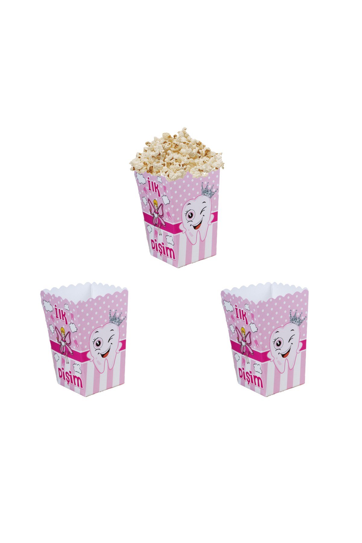 İlk Dişim Pembe Mısır Kutusu 10'luPartistPSPST2170