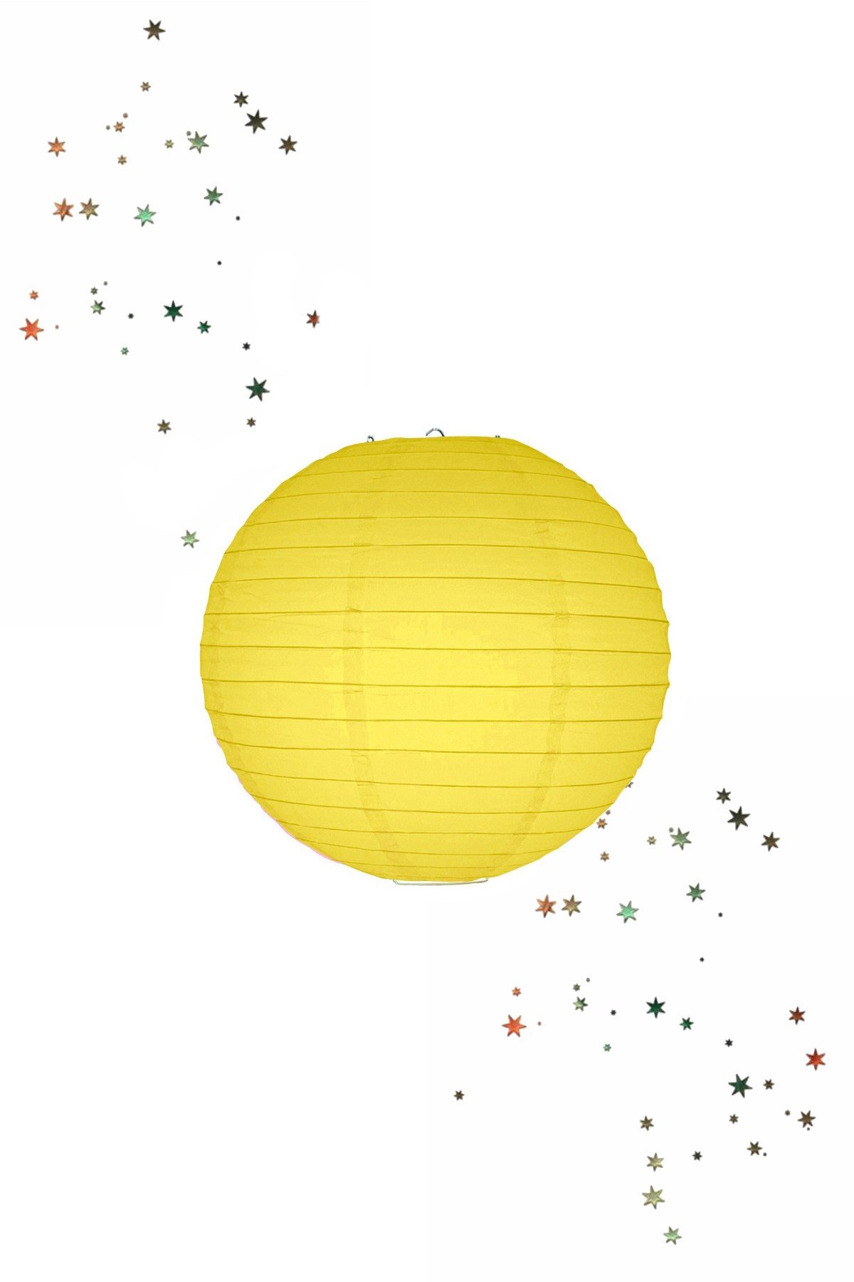 Japon Feneri Kağıt Sarı 20cmPartistST2036