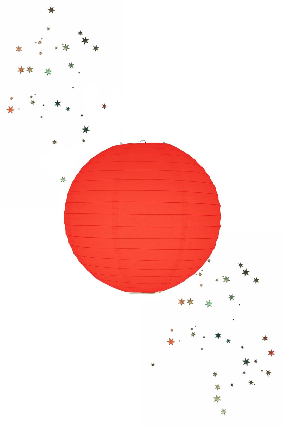 Japon Feneri Kağıt Kırmızı 20cmPartistST2032