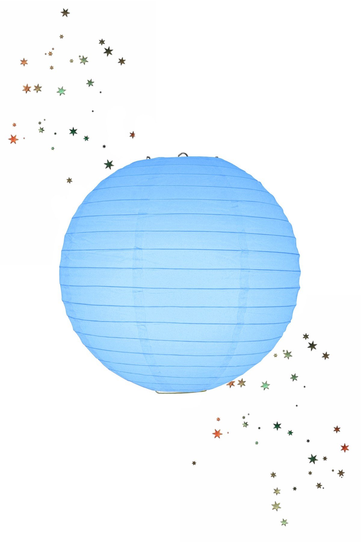 Japon Feneri Kağıt Mavi 30cmPartistST2024