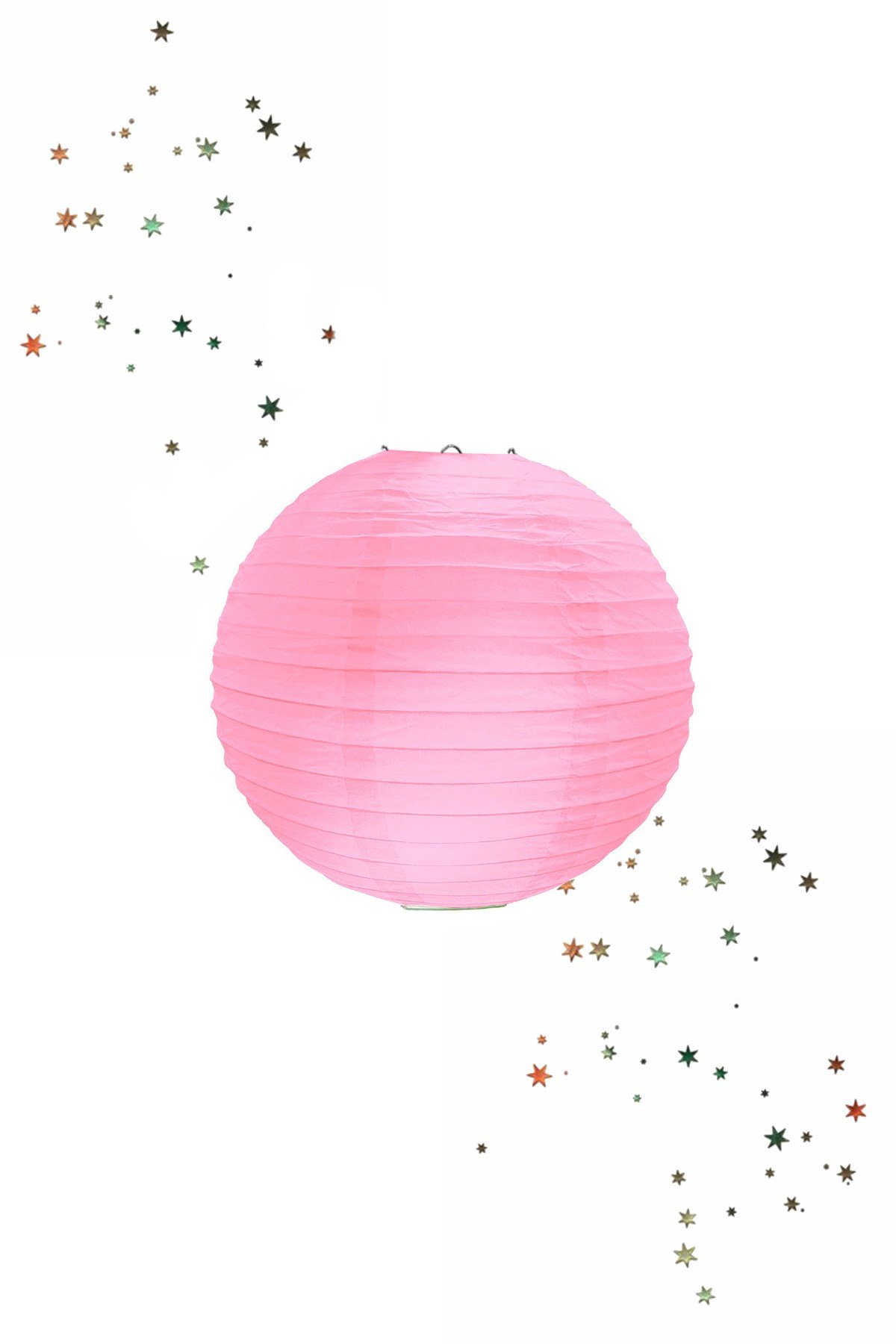 Japon Feneri Kağıt Pembe 20cmPartistST2034