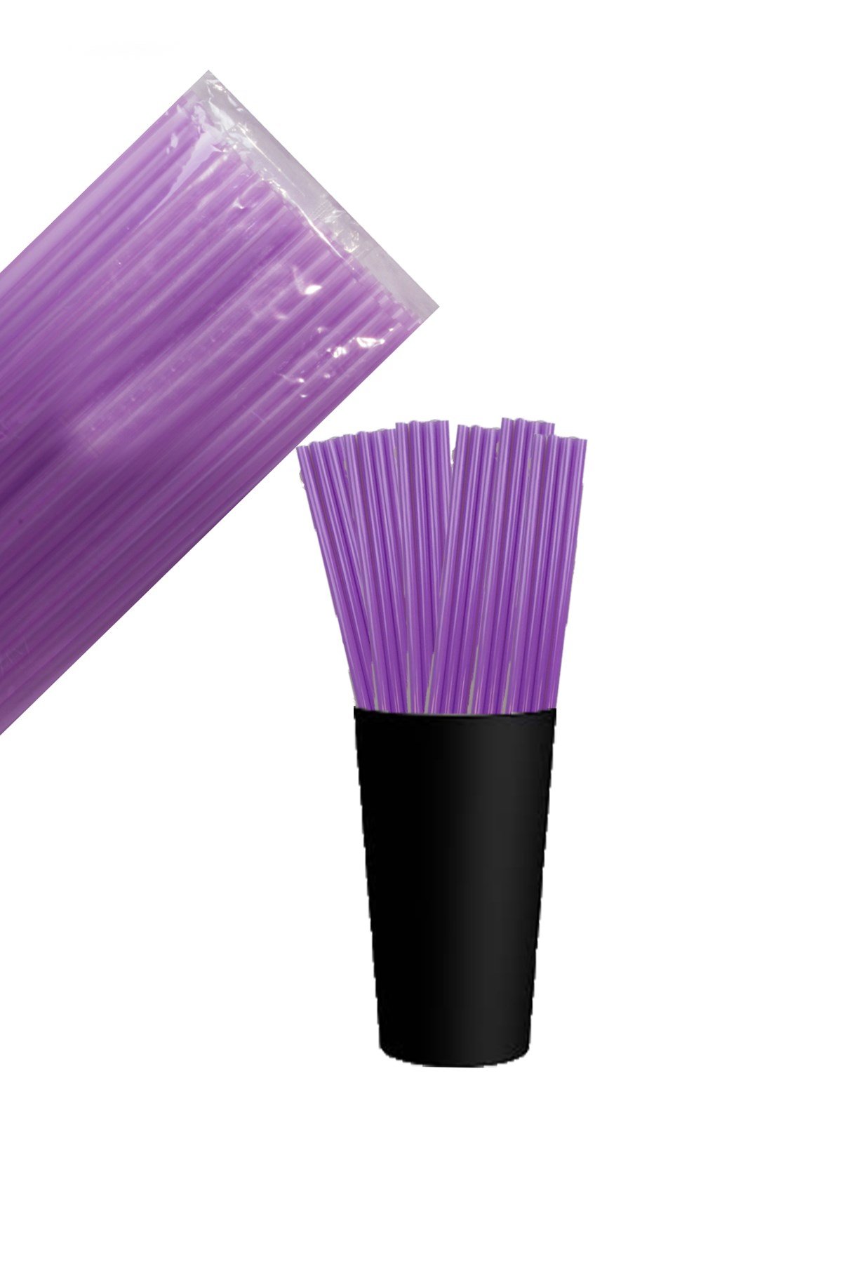 Kalın Frozen Pipet Lila 100'lüPartistST3560