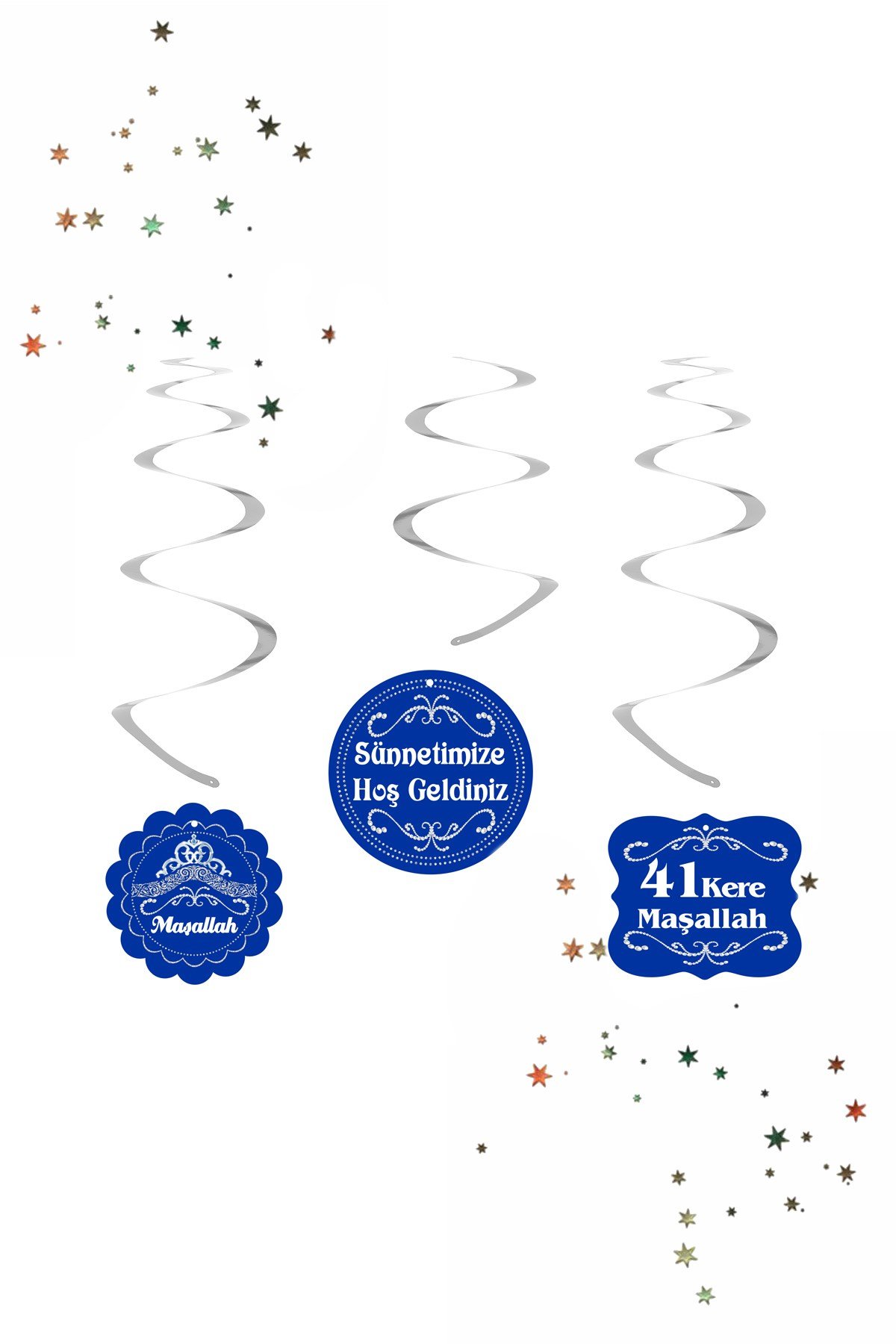 Kikajoy 41 Kere Maşallah Temalı Sarkıt Tavan Süsü 6'lıPartistST3974