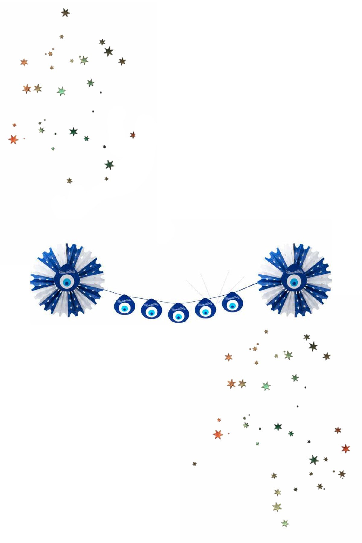 Kikajoy Nazar Boncuklu Yelpaze Süs SetiPartistST2002